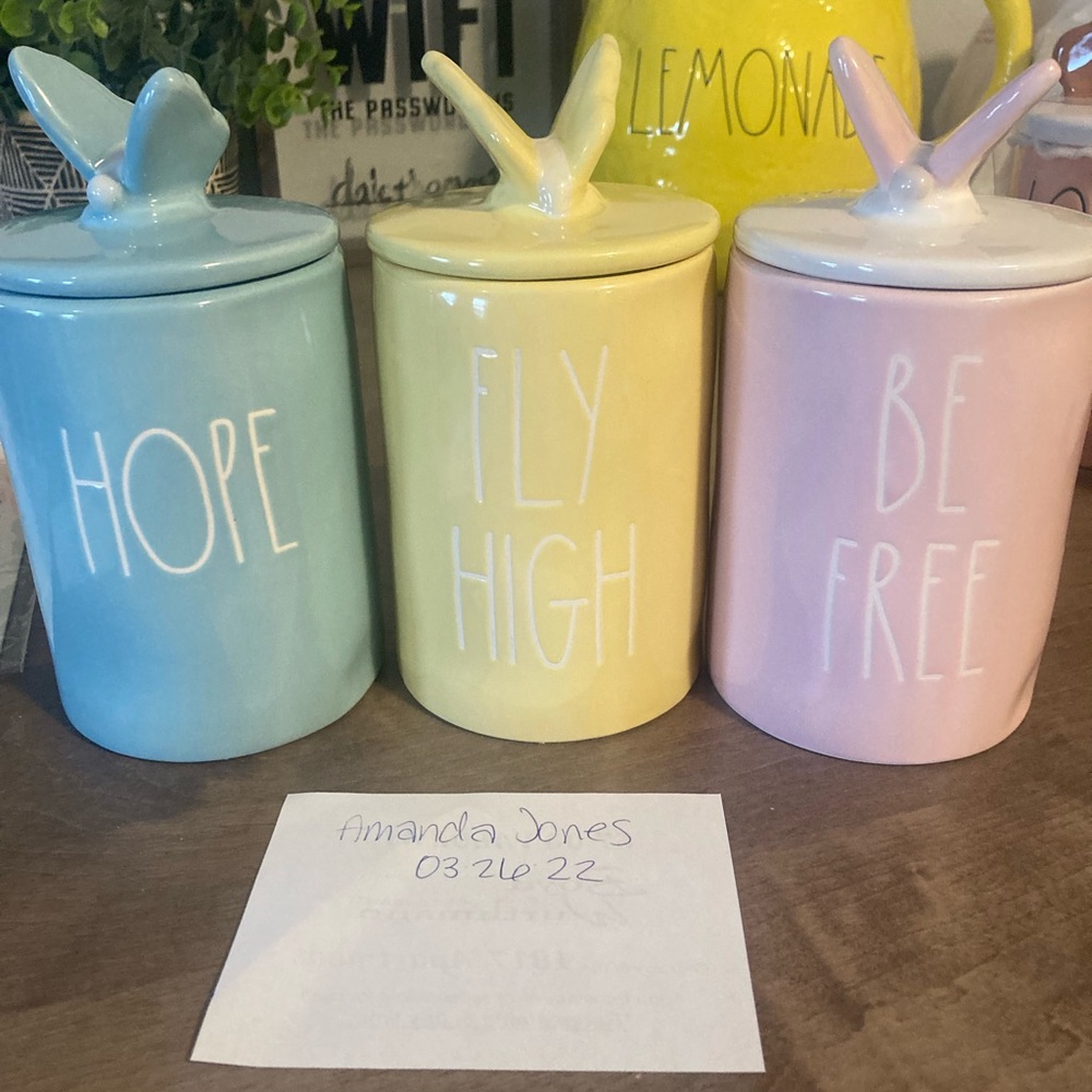 Rae Dunn Candle Set